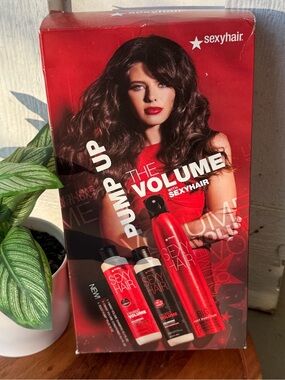 SET of (3) THREE - SexyHair - Volumizing - Shampoo, Conditioner & Mousse - NEW